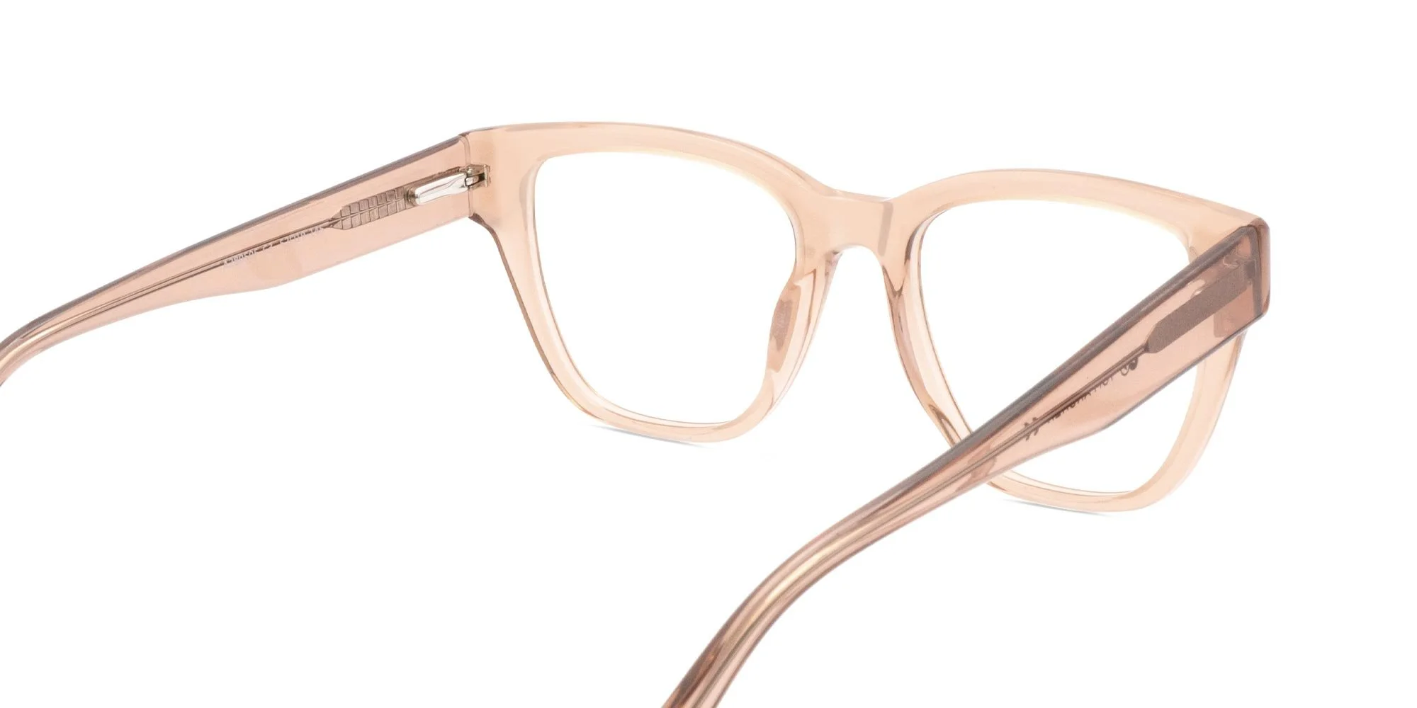 Crystal Brown Square Eyeglasses-2