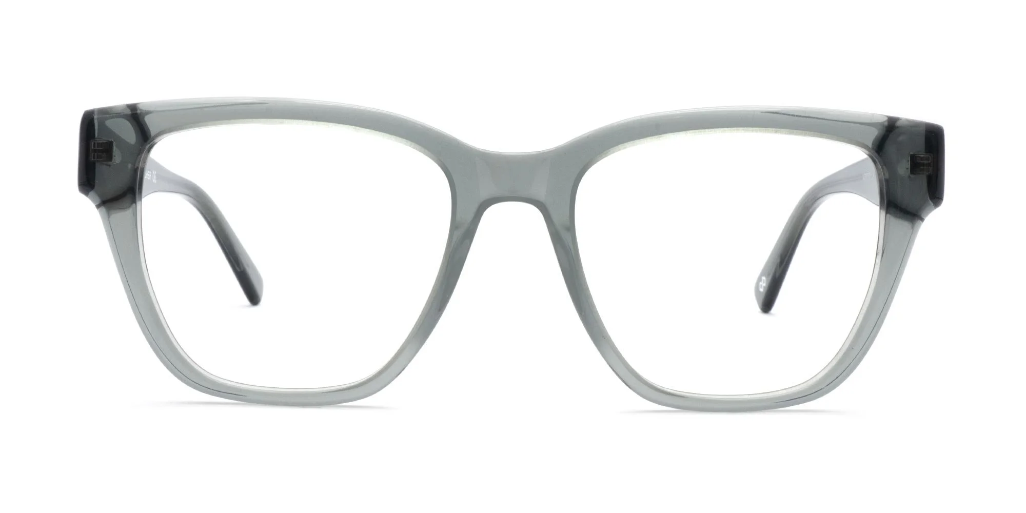 Crystal Grey Square Glasses-2