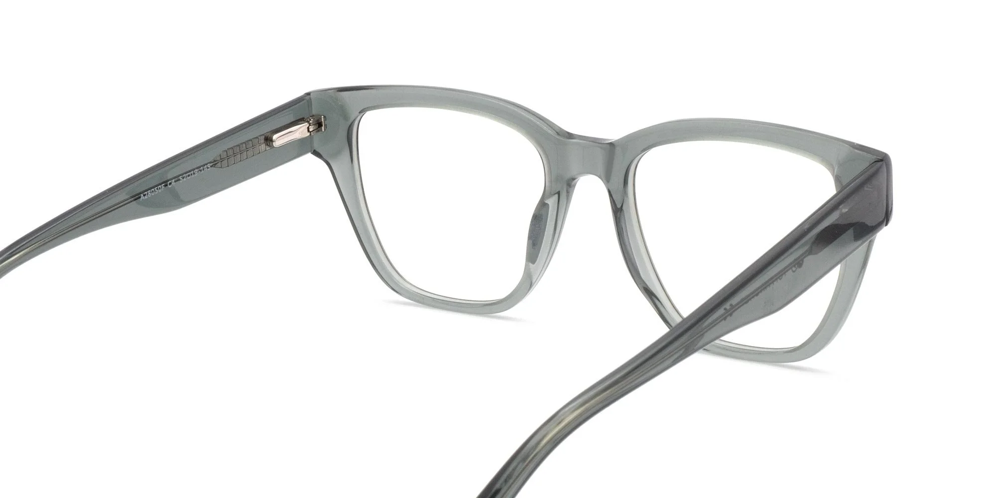 Crystal Grey Square Glasses-2
