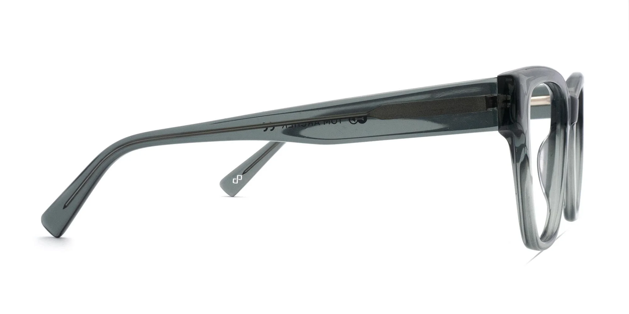 Crystal Grey Square Glasses-2