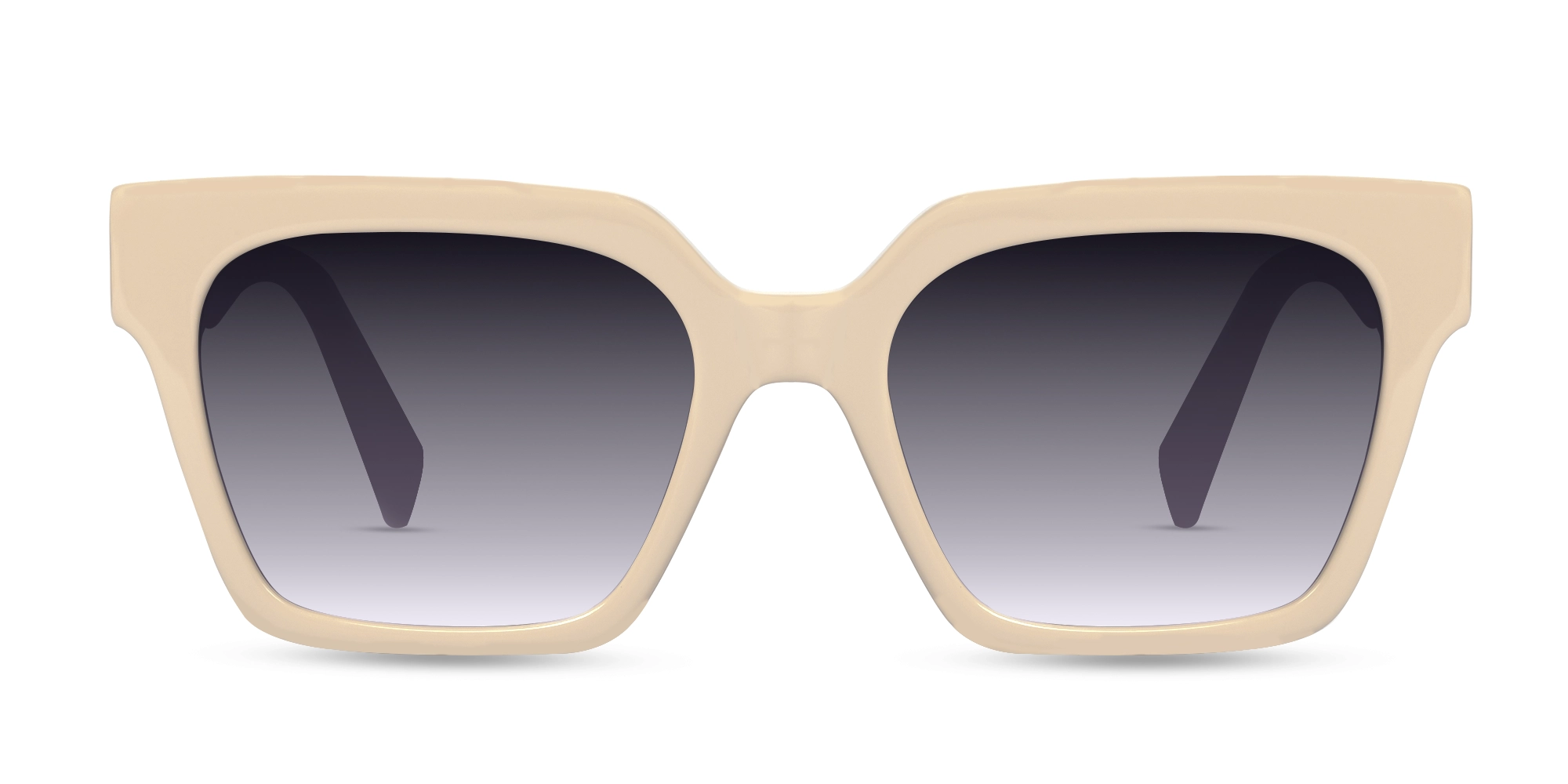 Bisque Acetate Square Full Rim Glasses-1 Bisque Acetate Square Full Rim Glasses-1