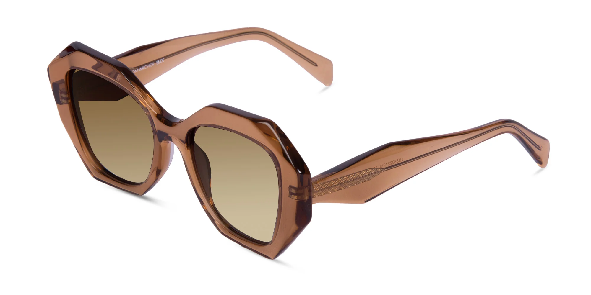 Oversized Brown Sunglasses-2