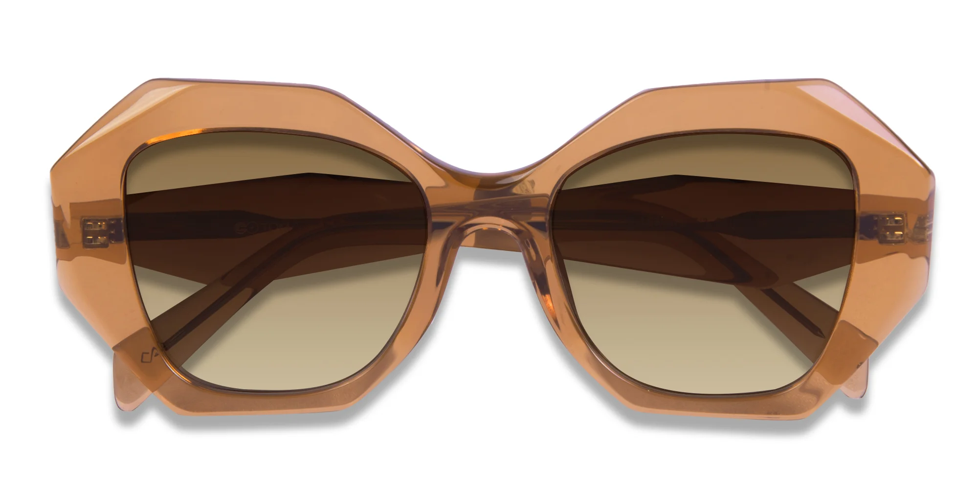 Oversized Brown Sunglasses-6