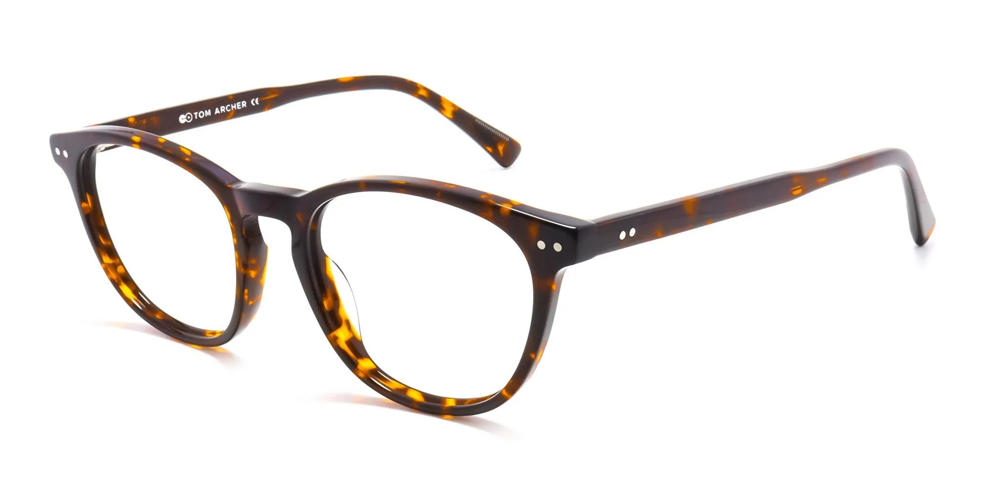 circle tortoise shell glasses-2
