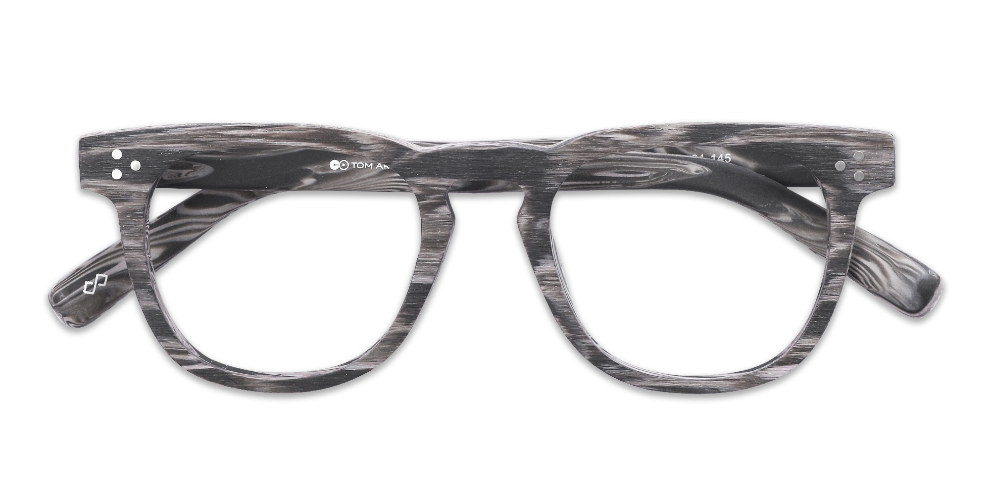 Wooden Full Rim Keyhole Bridge Glasses 6