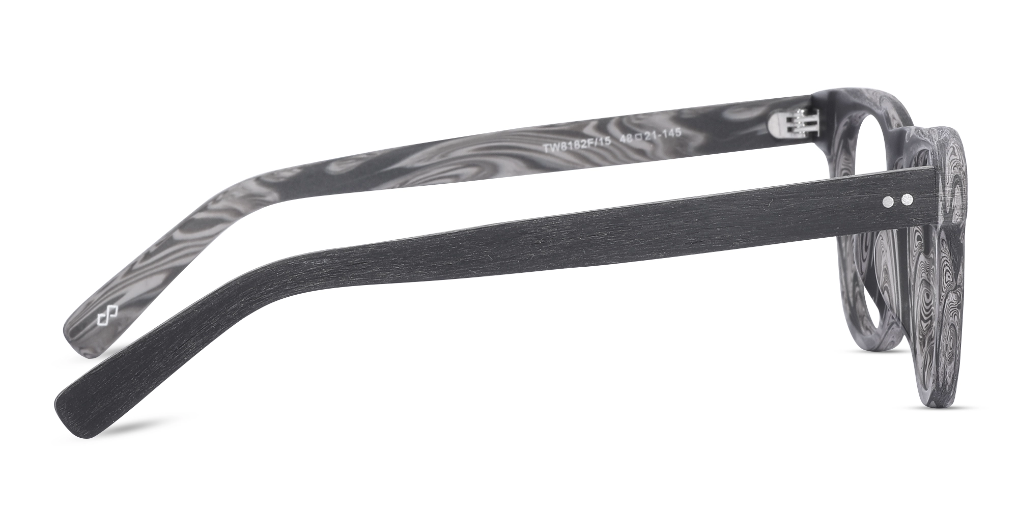 Wooden Full Rim Keyhole Bridge Glasses 4