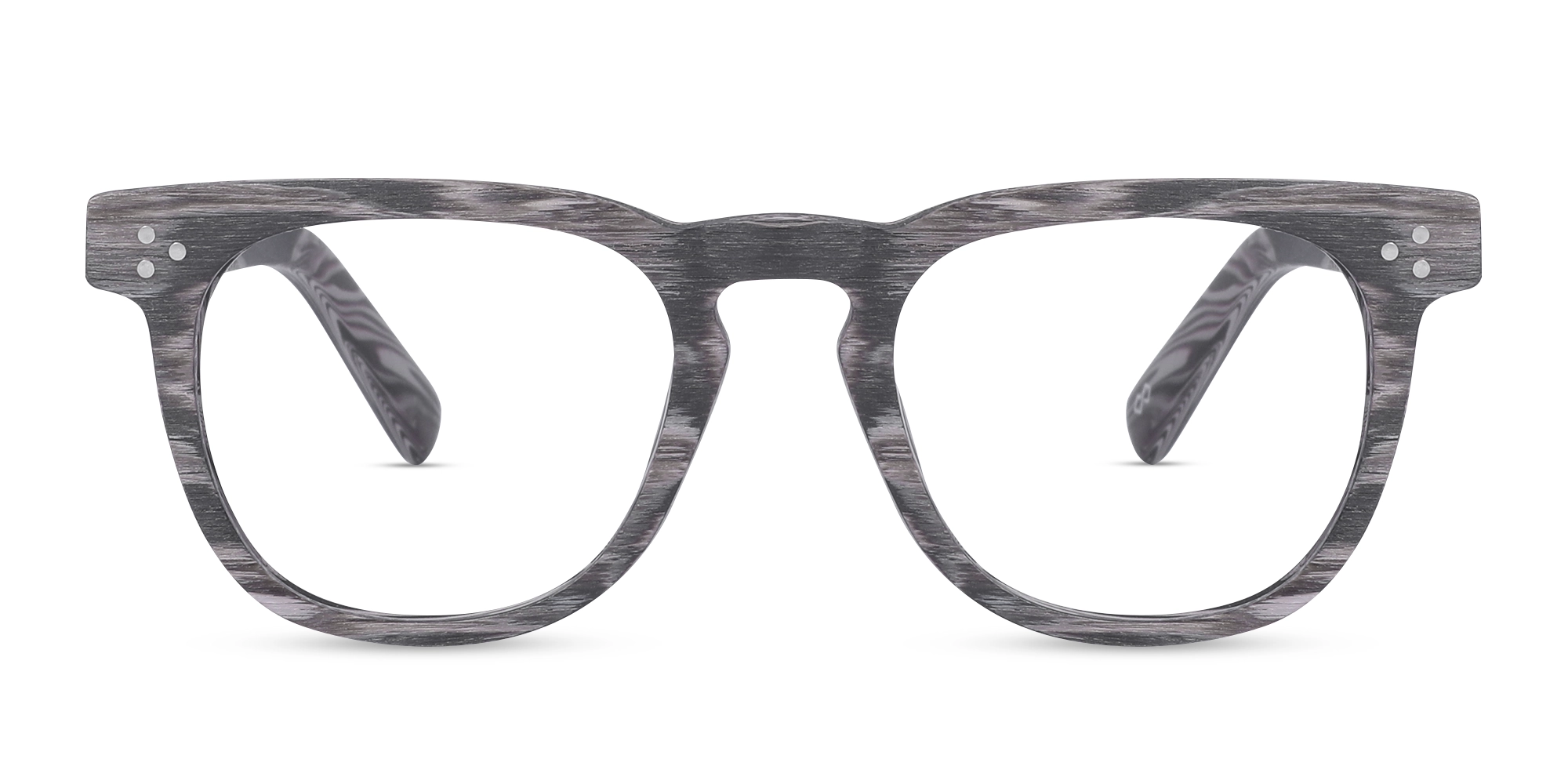 Wooden Full Rim Keyhole Bridge Glasses 1 Wooden Full Rim Keyhole Bridge Glasses 1