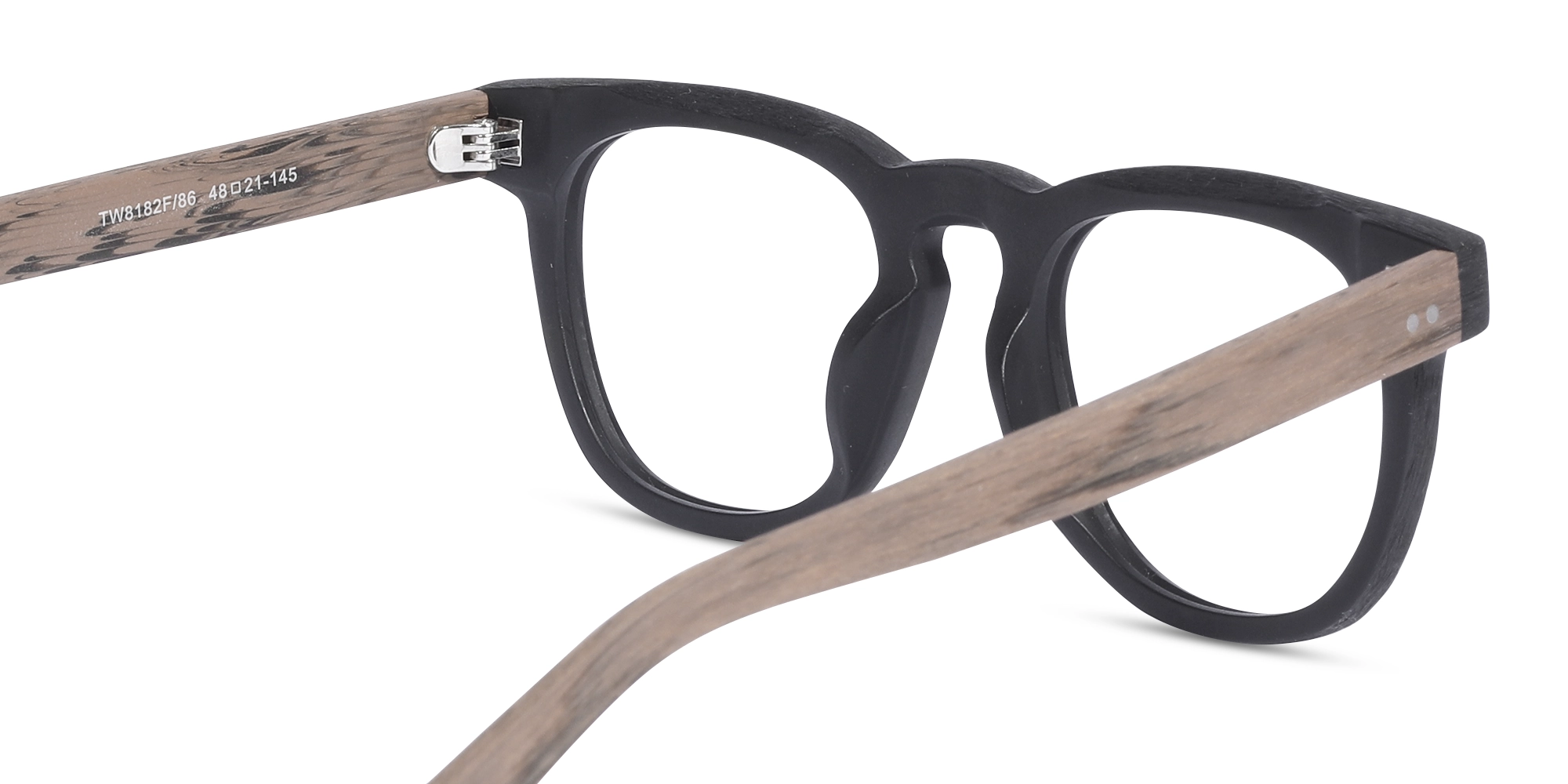 Black Keyhole Wooden Glasses 5