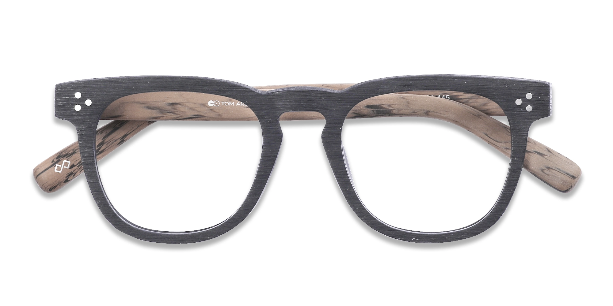 Black Keyhole Wooden Glasses 6