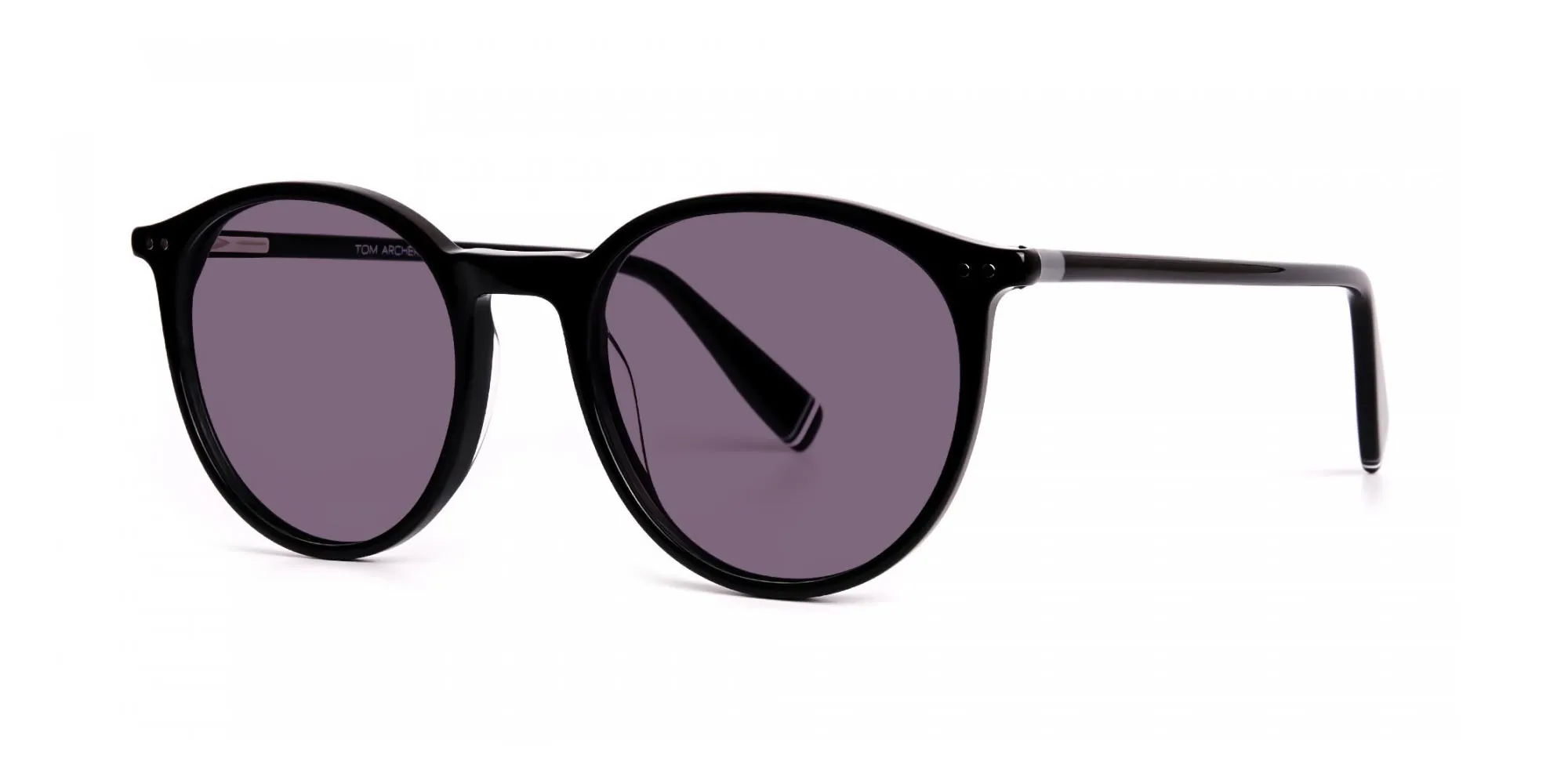 Purple Tint Sunglasses For Men & Women-4
