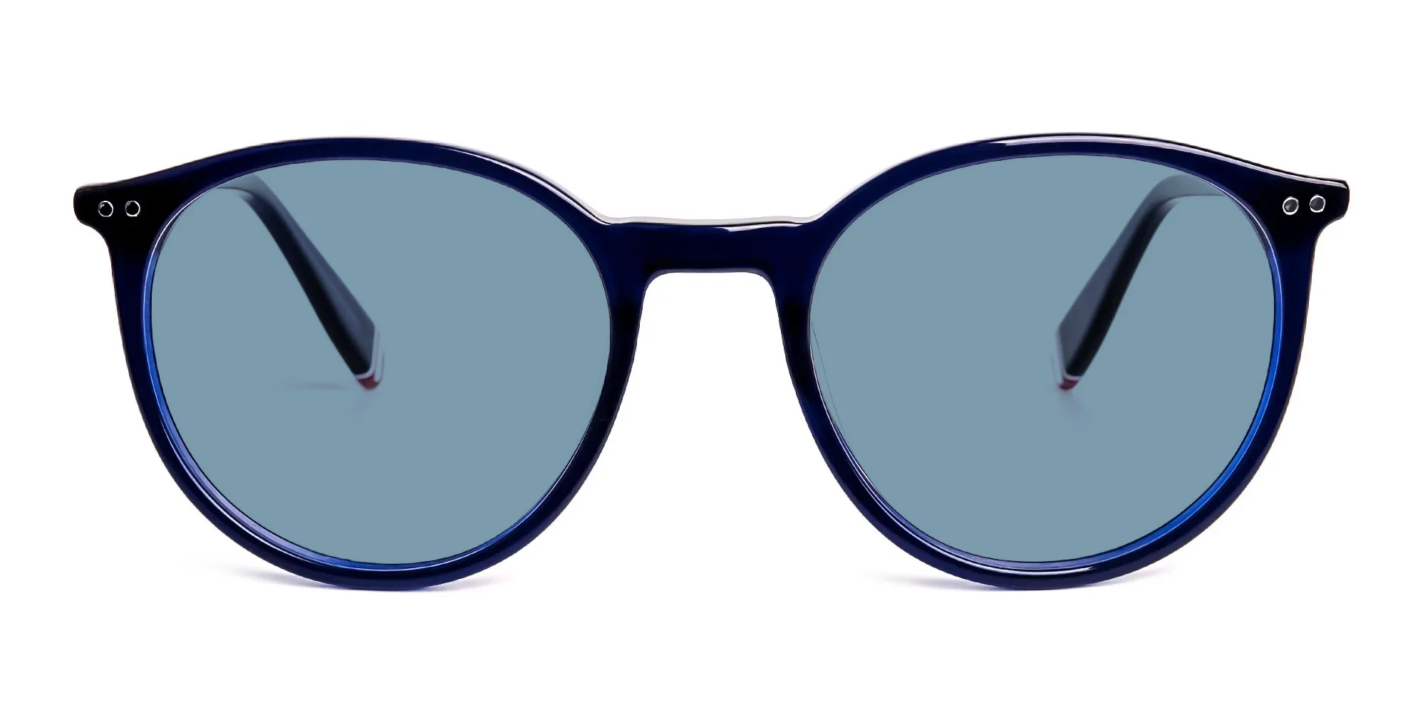 Full Rim Round Sunglasses-1