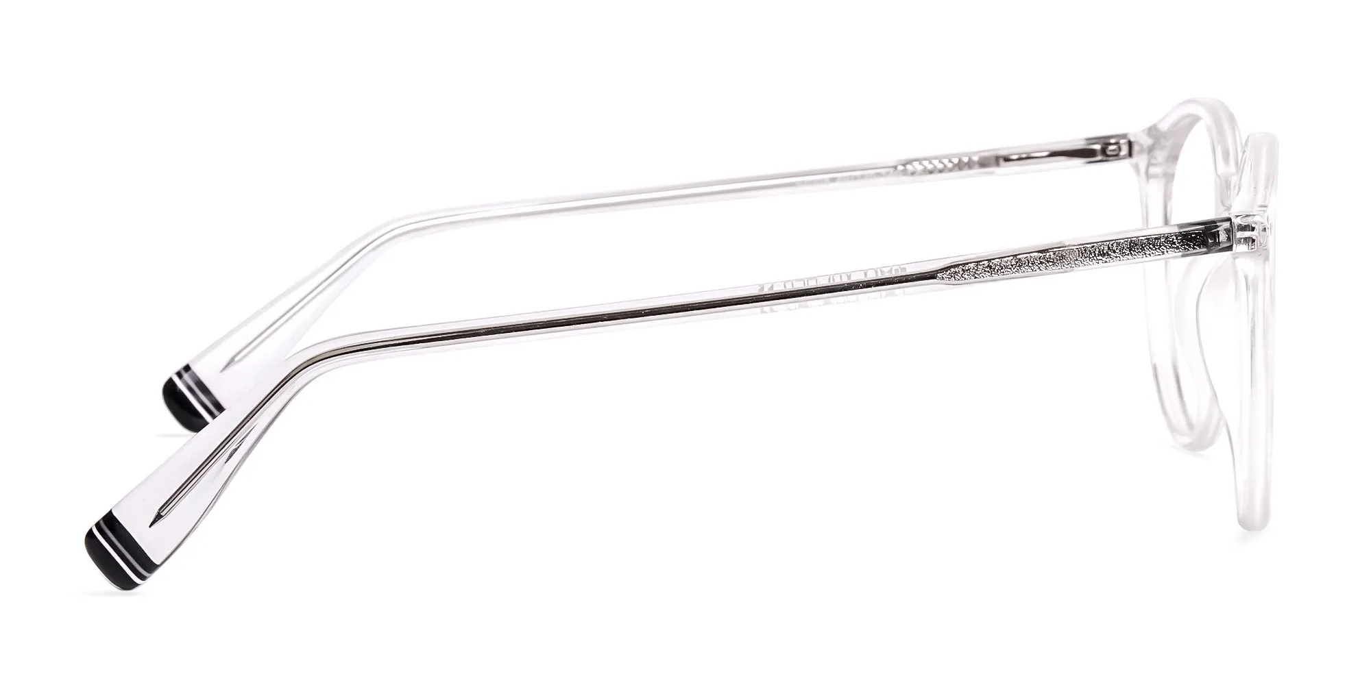 transparent round shape glasses-18