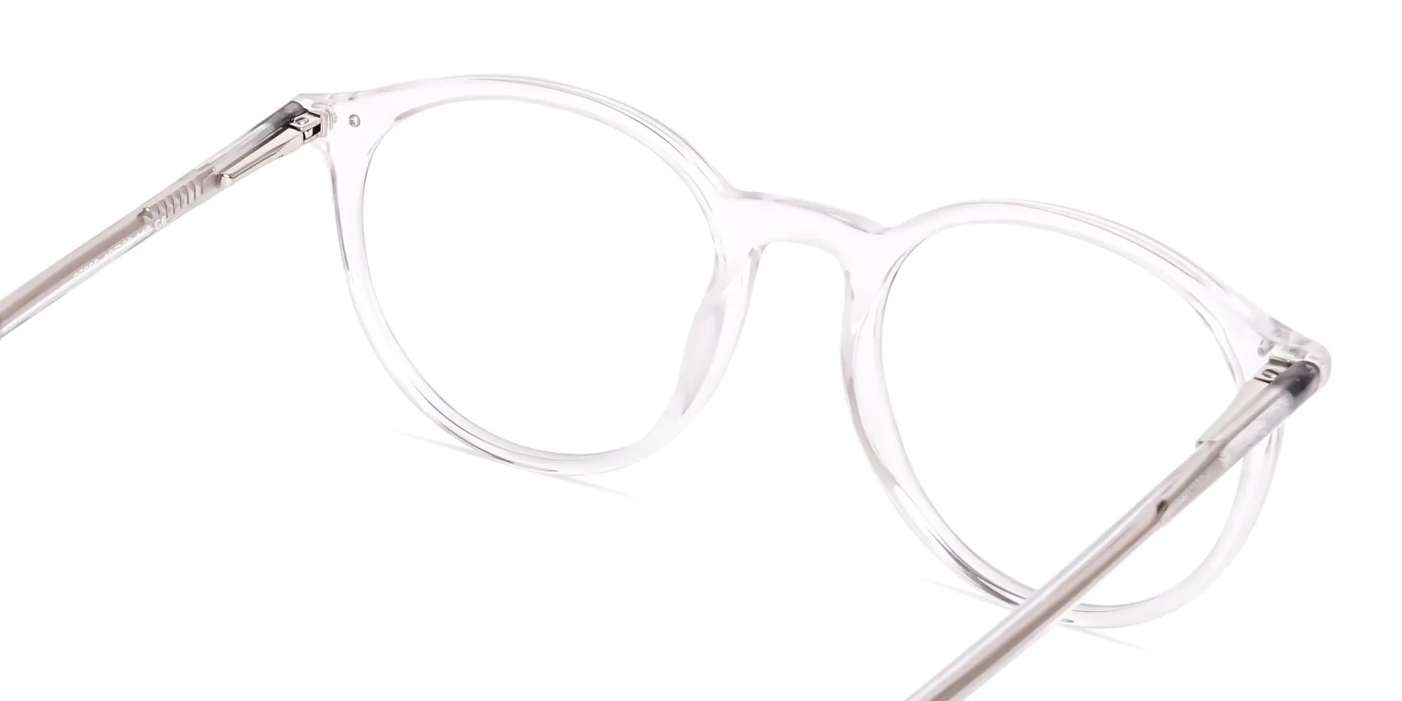 transparent round shape glasses-18