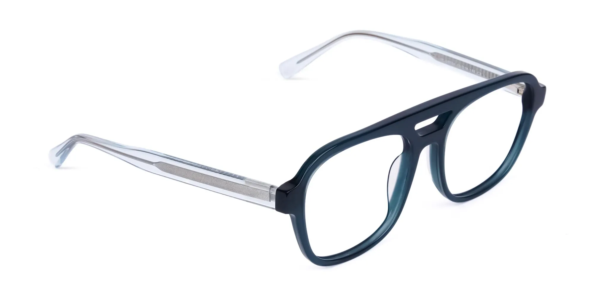 Dark Green Pilot Glasses-2