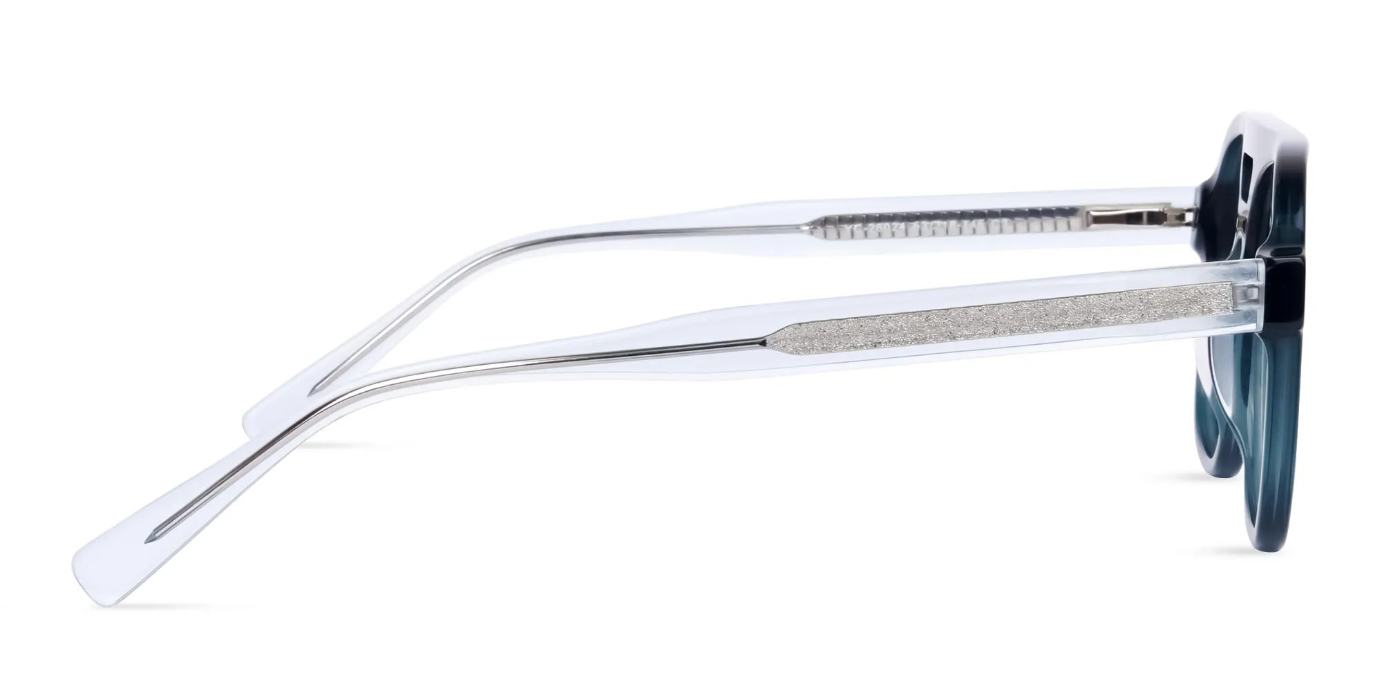 Dark Green Pilot Glasses-2