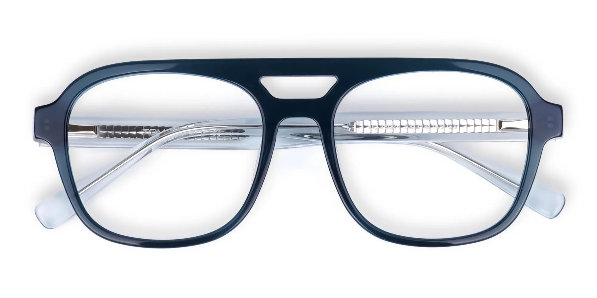 Dark Green Pilot Glasses-2