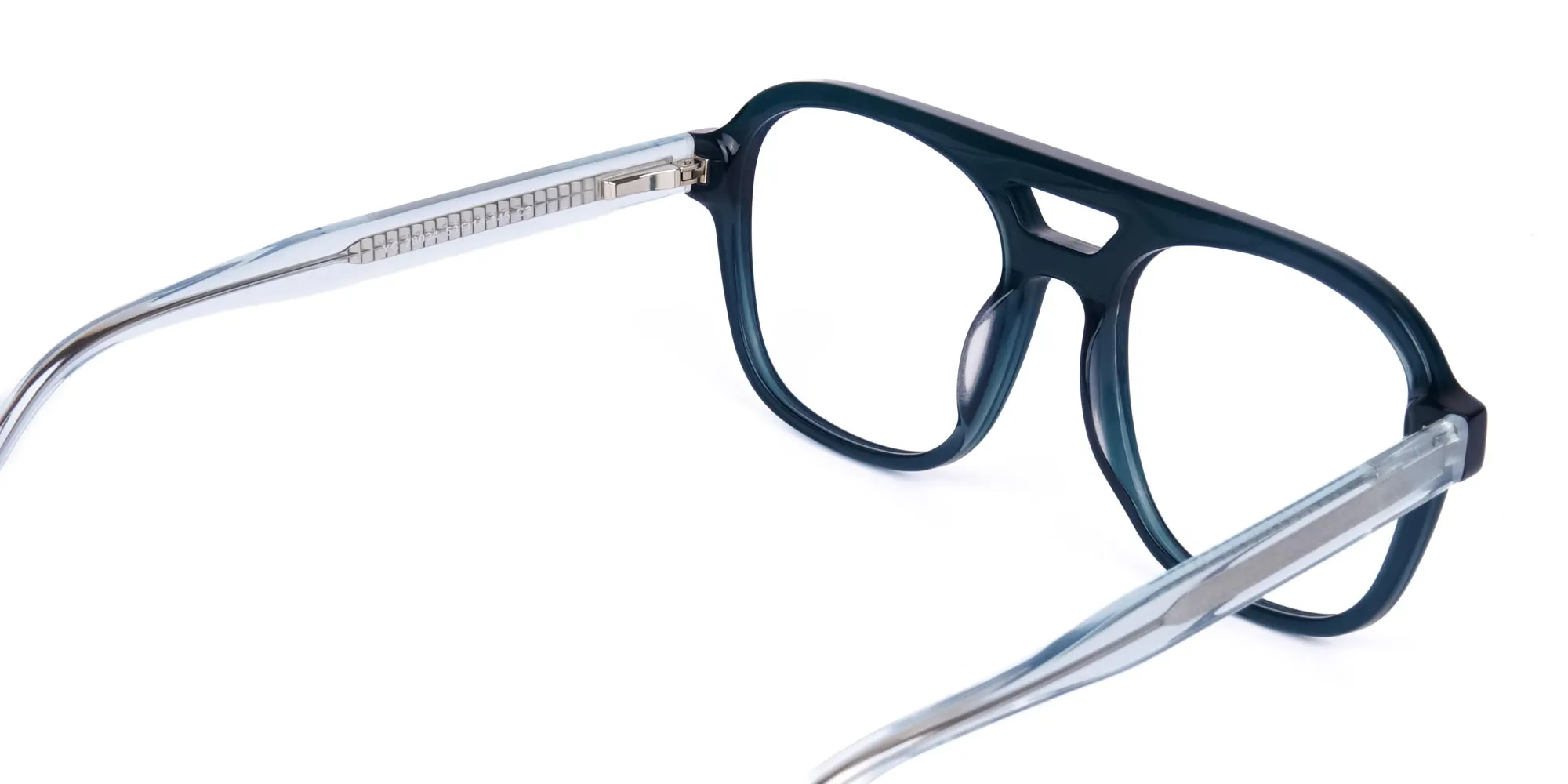 Dark Green Pilot Glasses-2