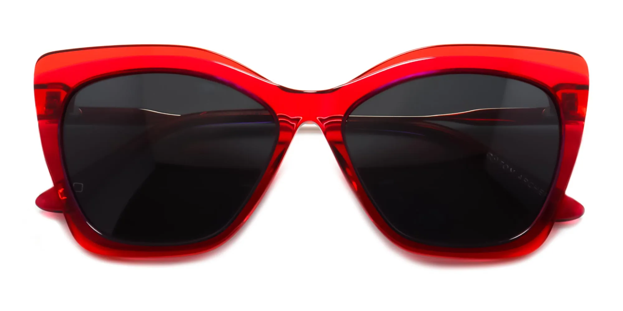 Red Frame Sunglasses-2