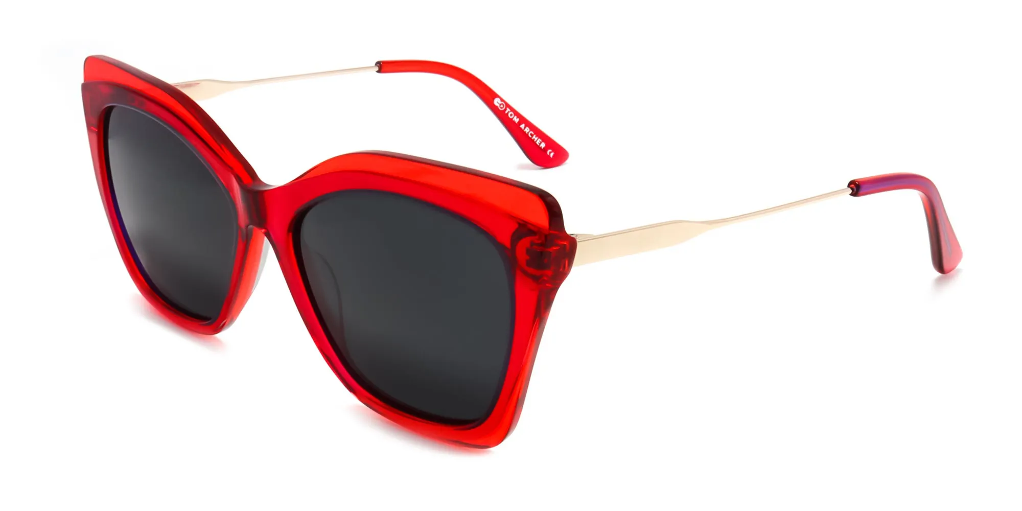 Red Frame Sunglasses-2 Red Frame Sunglasses-2