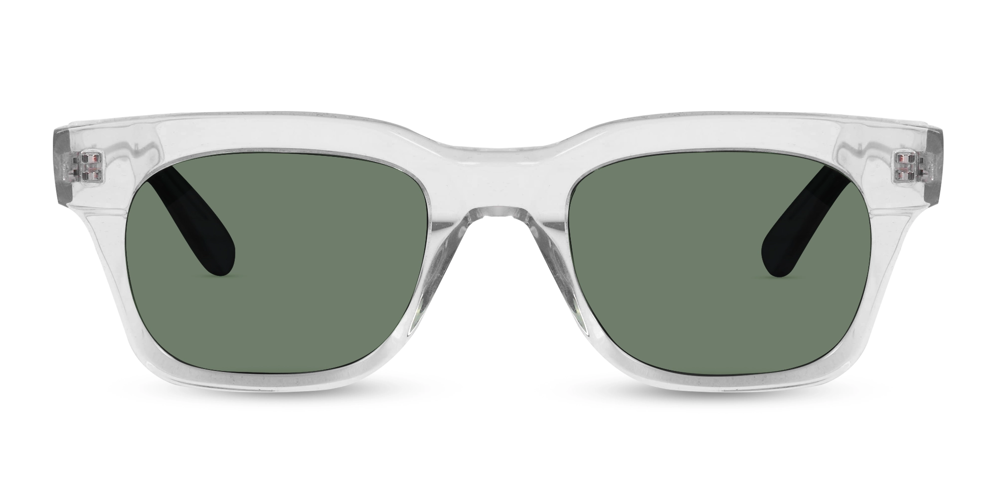Clear Square Sunglasses-1