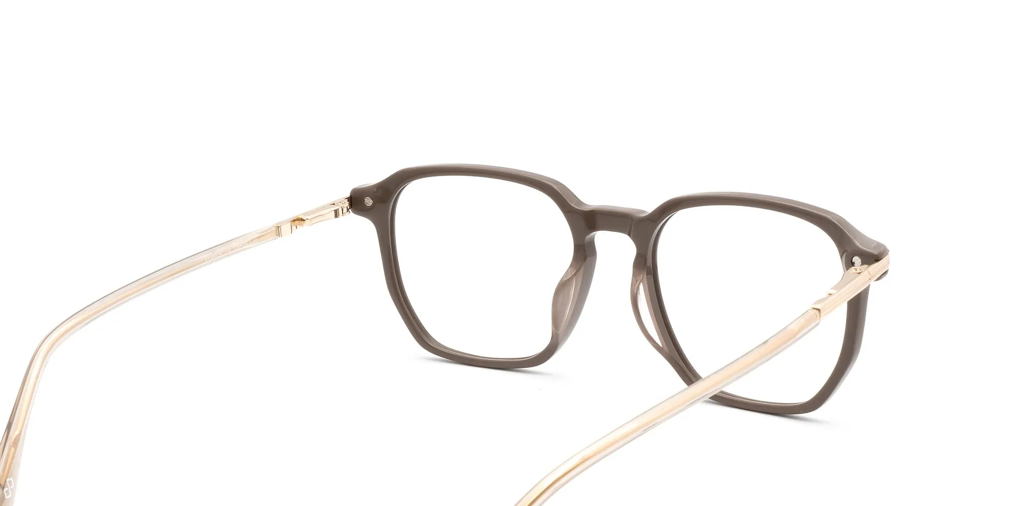 Brown Geometric Glasses-2