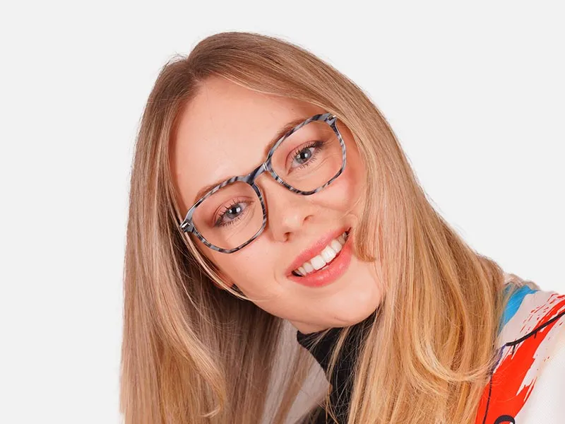 Marble Grey Blue Light Glasses-2