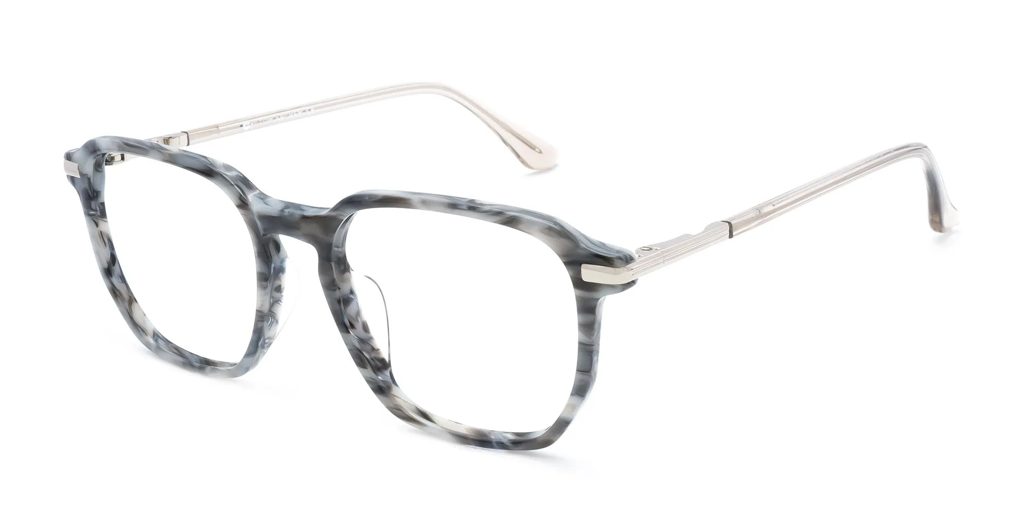 Marble Grey Blue Light Glasses-2