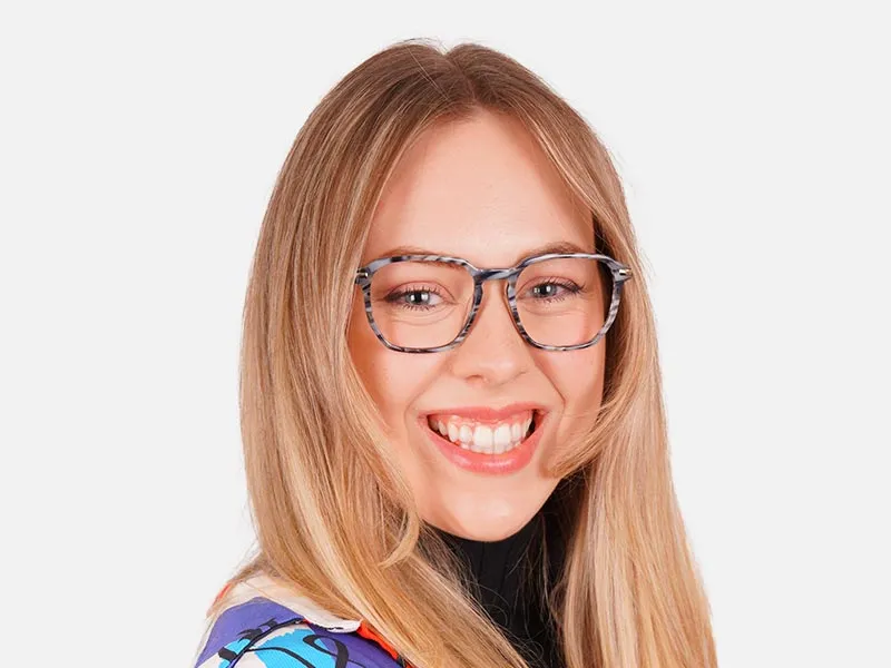 Marble Grey Blue Light Glasses-2