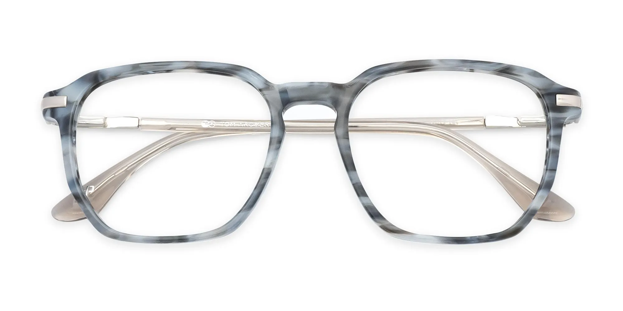 Marble Grey Blue Light Glasses-2