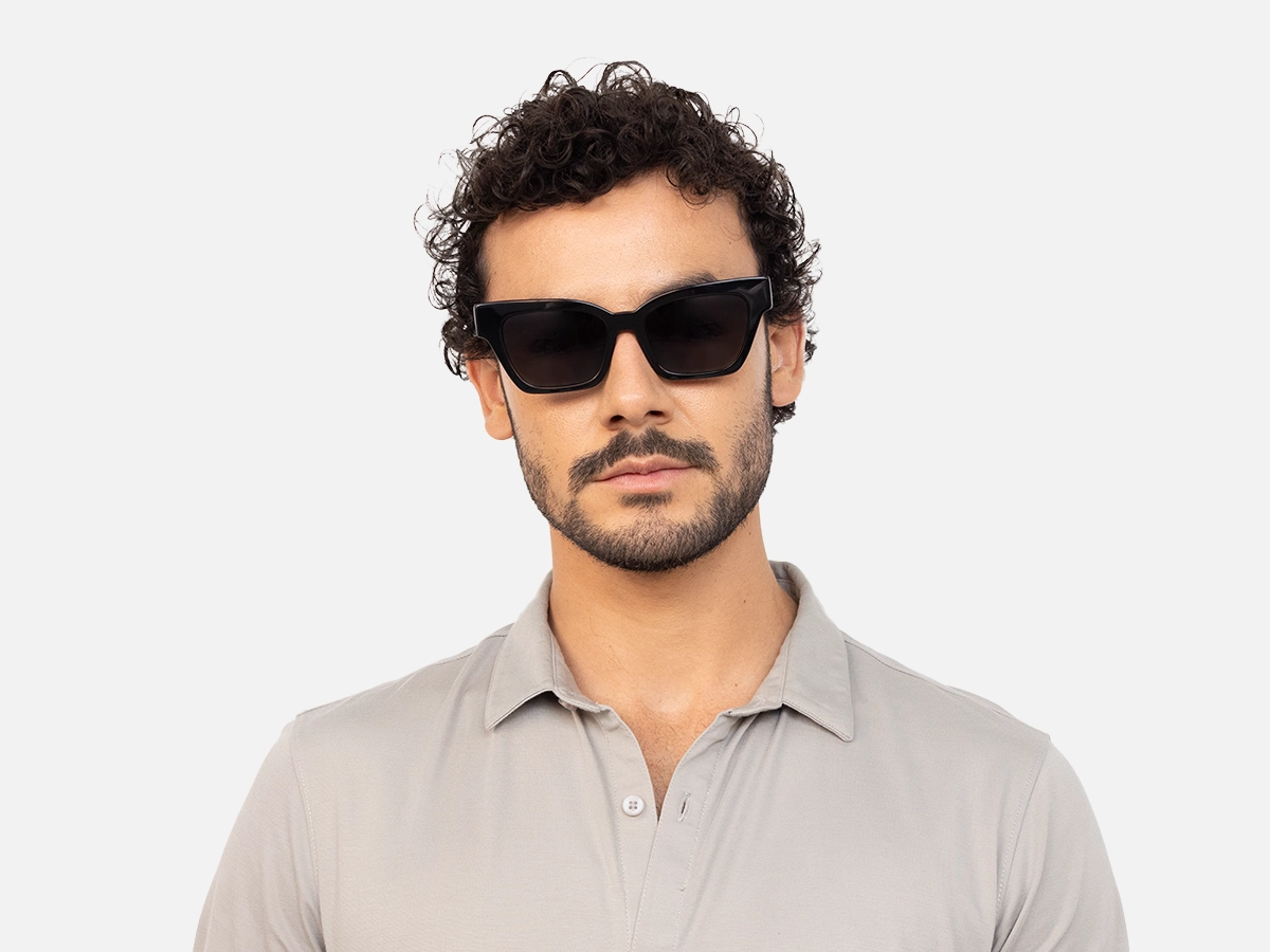 Cateye Square Sunglasses-41