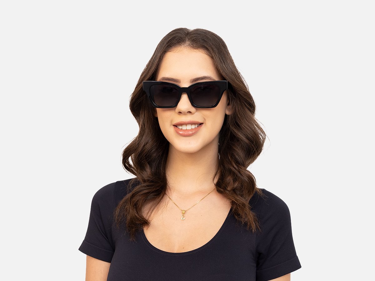 Cateye Square Sunglasses-51