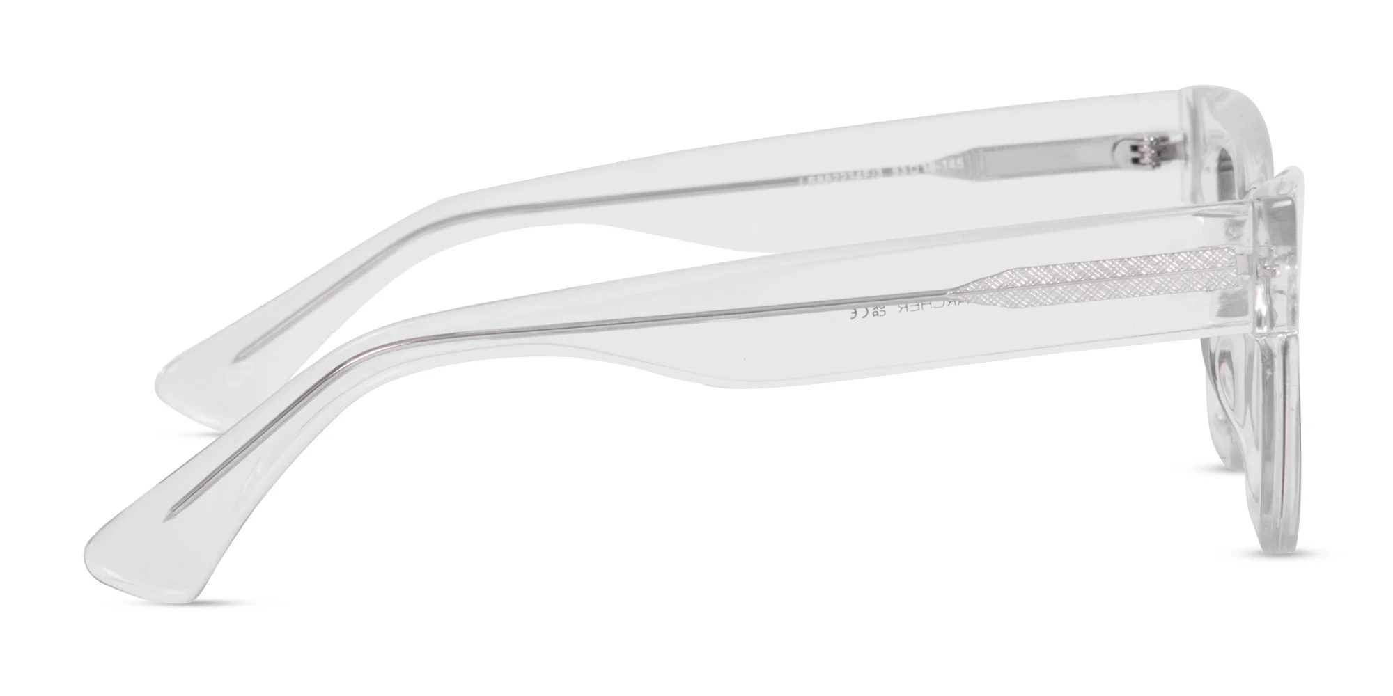 Crystal Clear Cat Eye Sunglasses-4