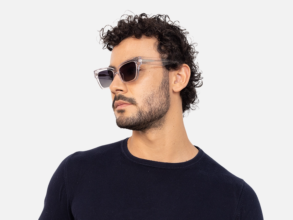 Beige Tortoise Shell Sunglasses-42