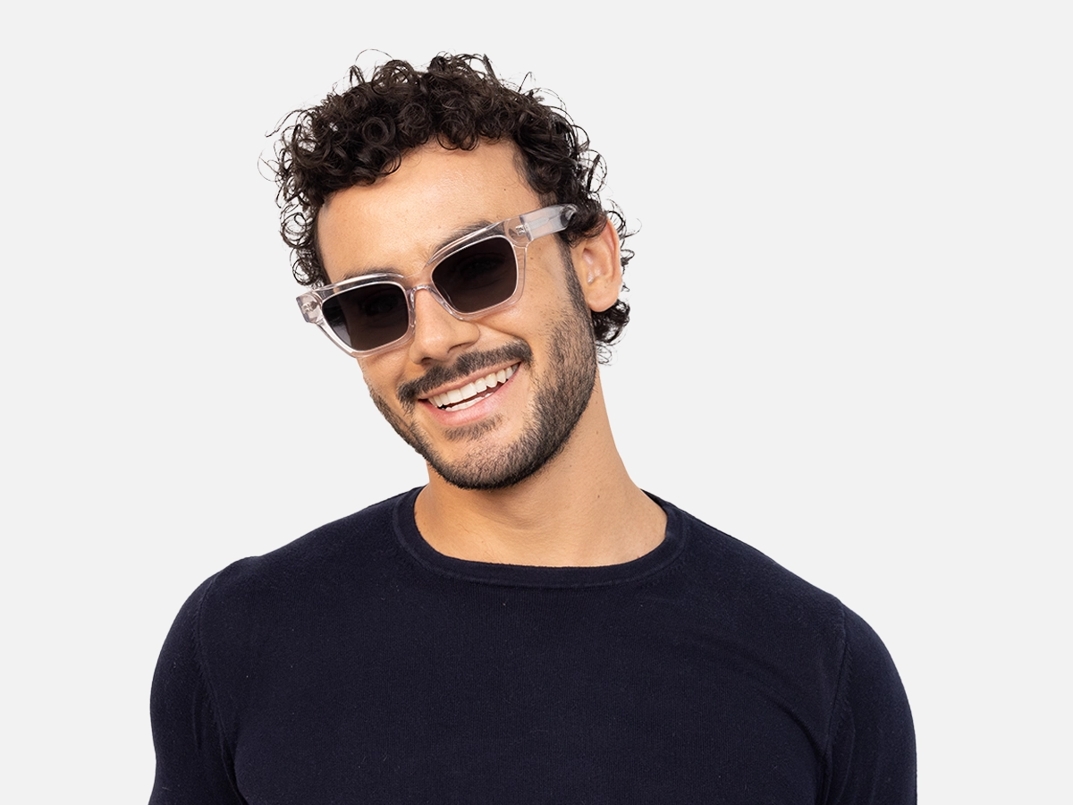 Beige Tortoise Shell Sunglasses-44