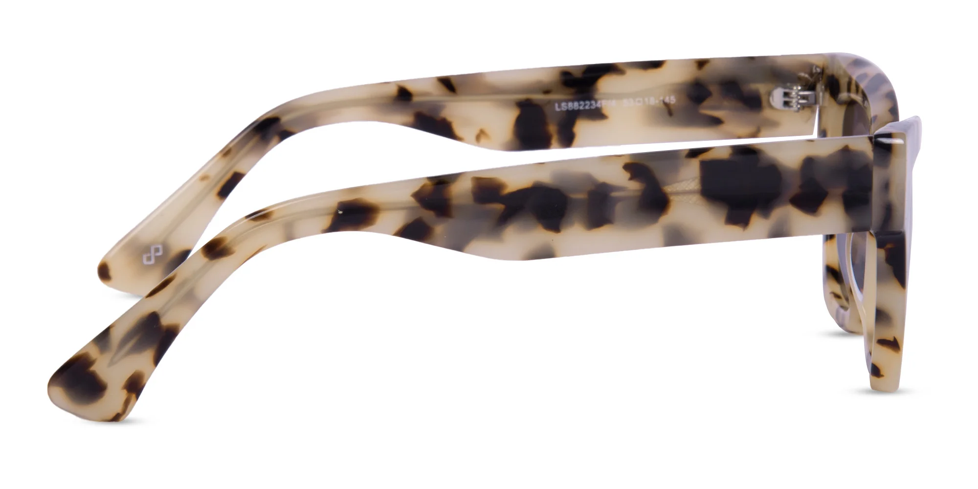 Beige Tortoise Shell Sunglasses-4