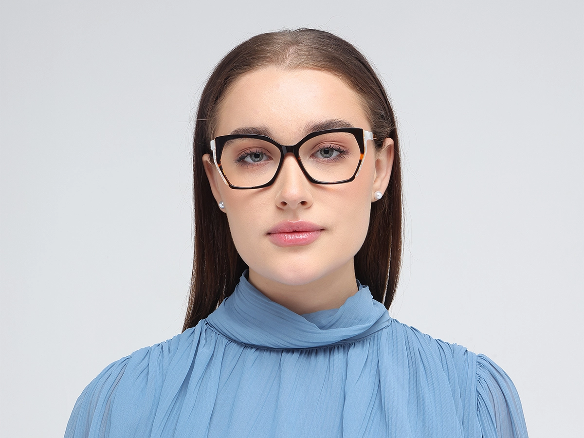 Tortoiseshell Cat Eye Glasses-51