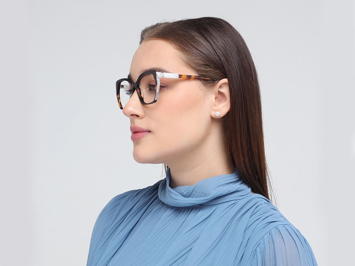 Tortoiseshell Cat Eye Glasses-53