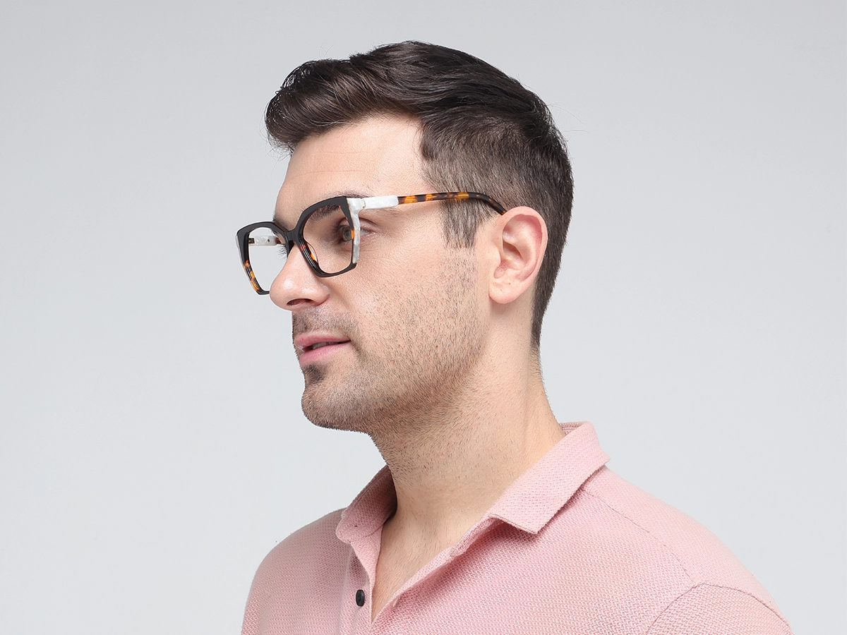 Tortoiseshell Cat Eye Glasses-43