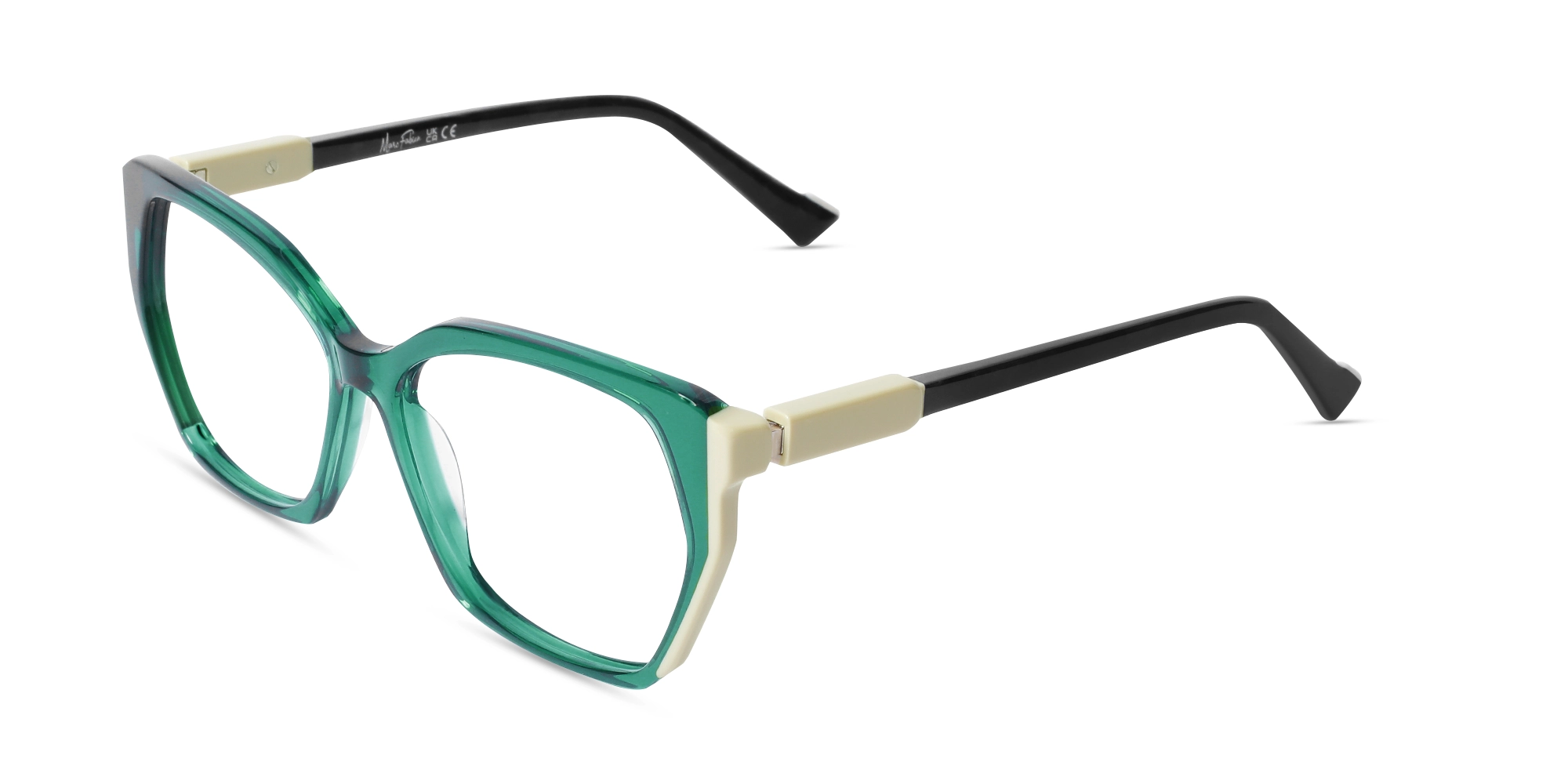 Teal Green Cat Eye Eyeglasses-3 Teal Green Cat Eye Eyeglasses-3