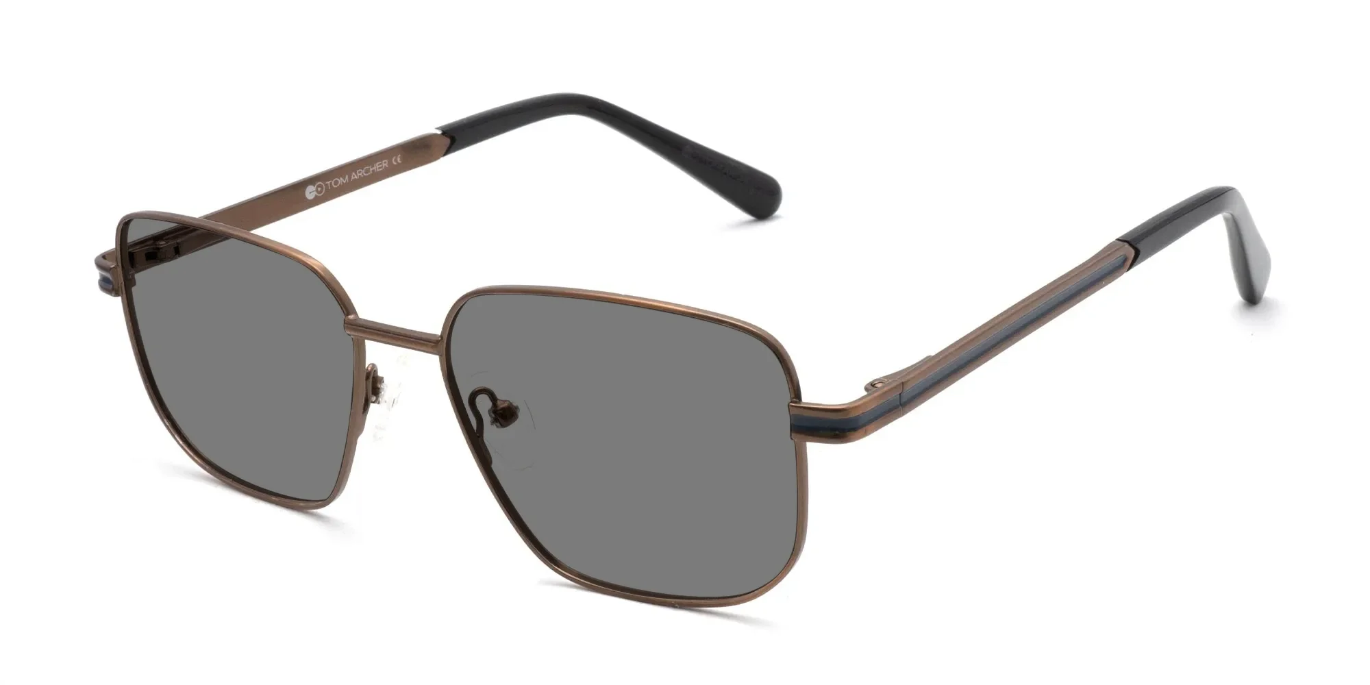 Retro Rectangle Sunglasses-3