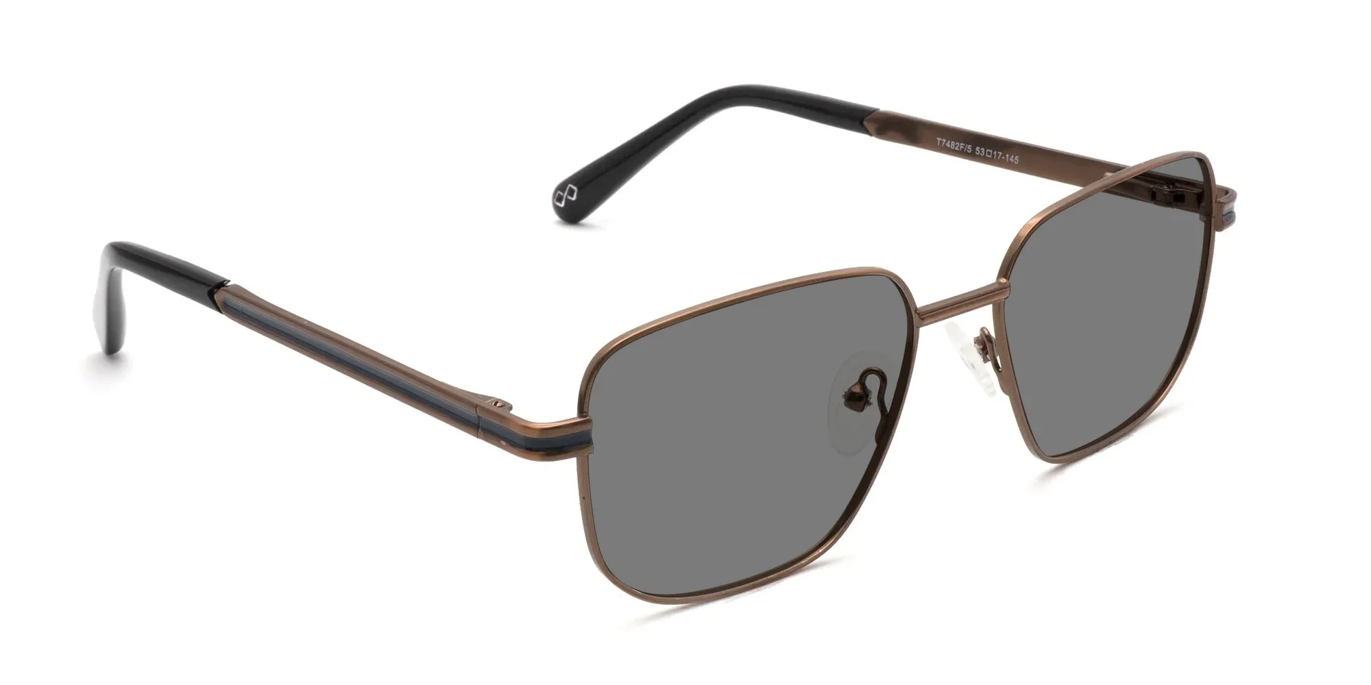 Retro Rectangle Sunglasses-2