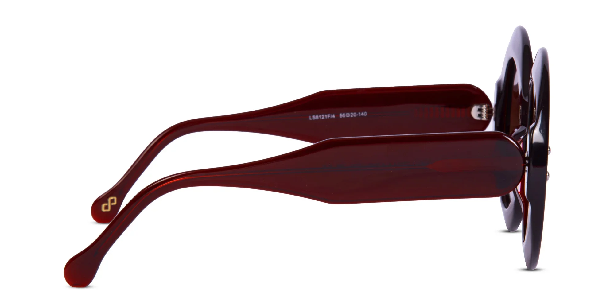 Oversized Red Sunglasses-4