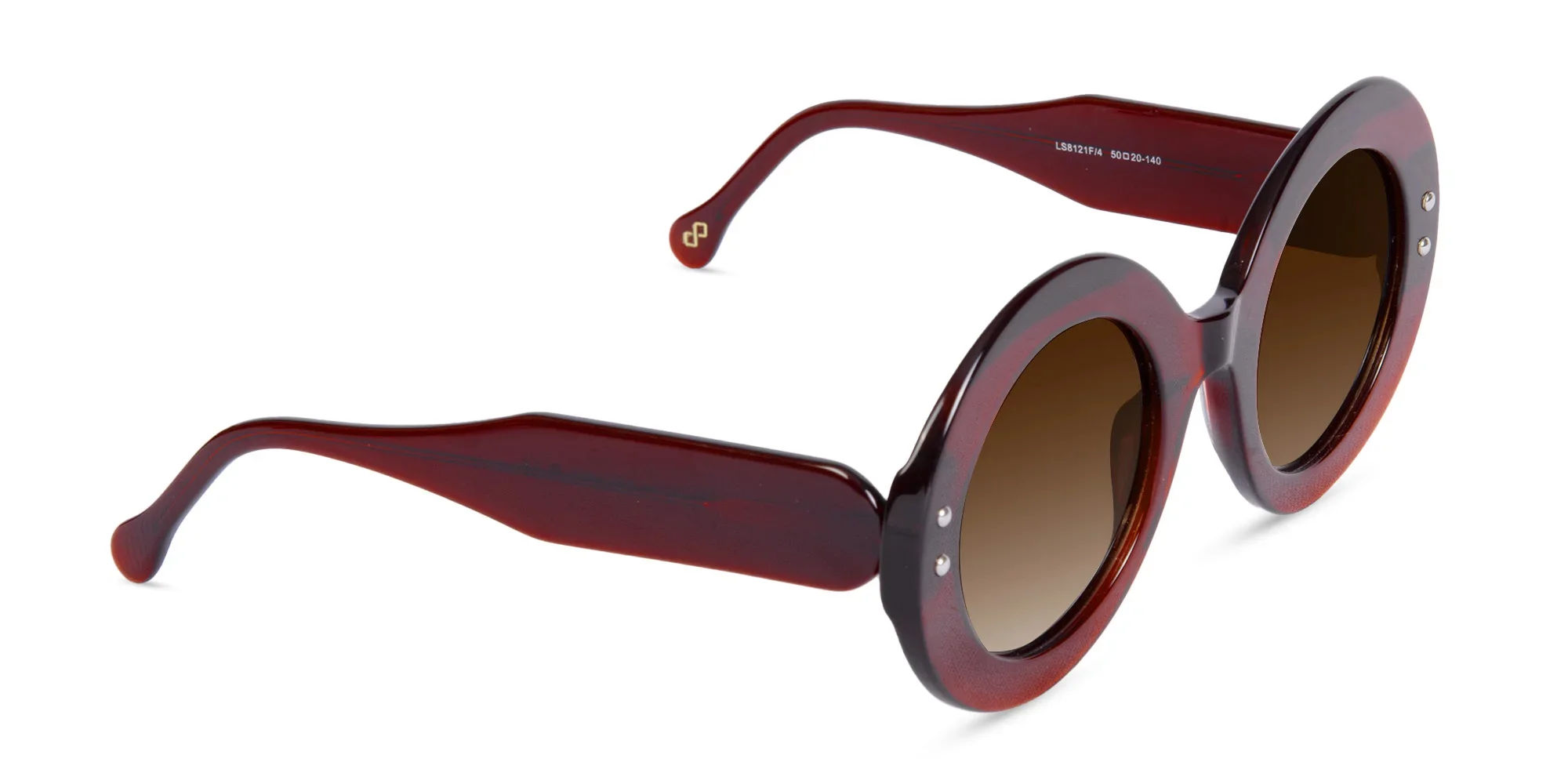 Oversized Red Sunglasses-2