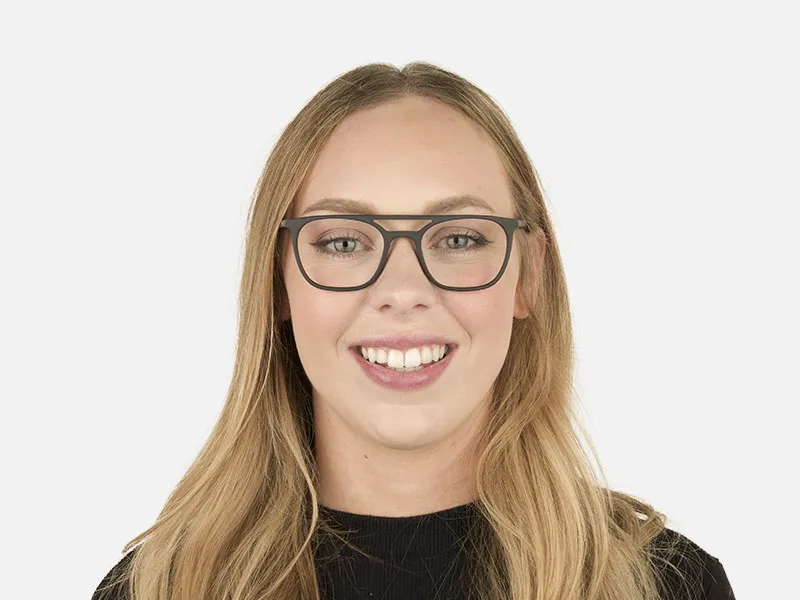 Matte Black Pilot Spectacles - 2