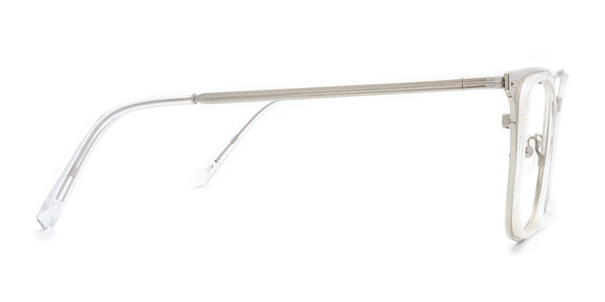 Clear Square Prescription Glasses-4
