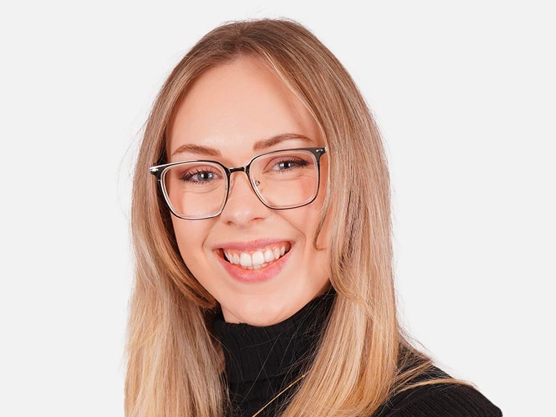 Clear Square Prescription Glasses-56
