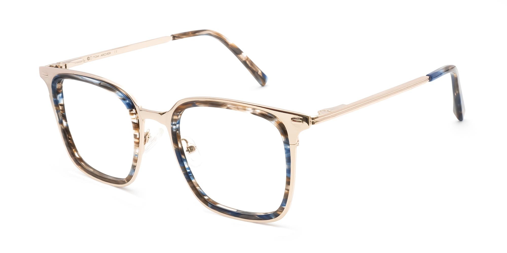 Tortoiseshell Metal Glasses-3