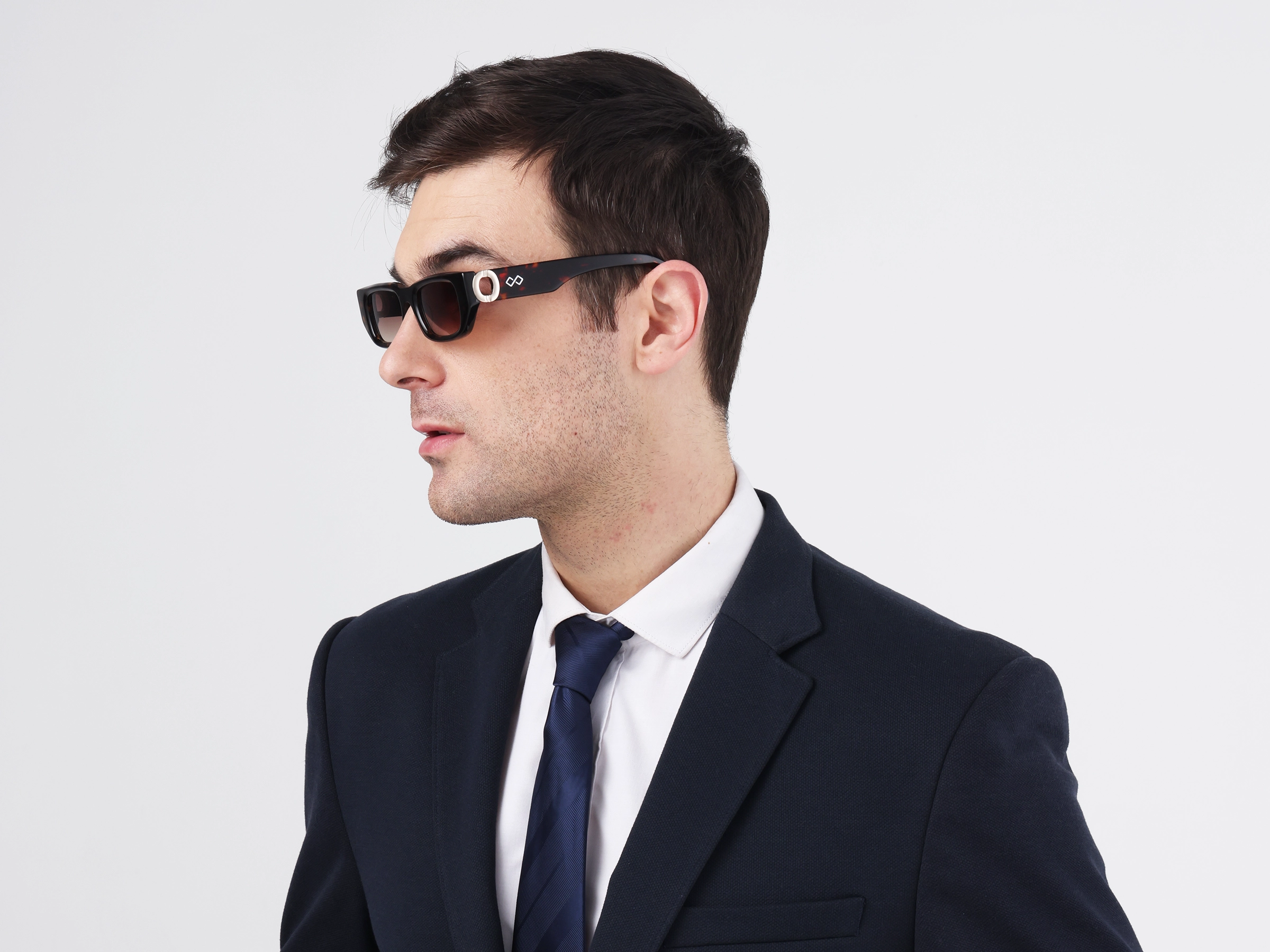Tortoise Frame With Brown Gradient Tint-43