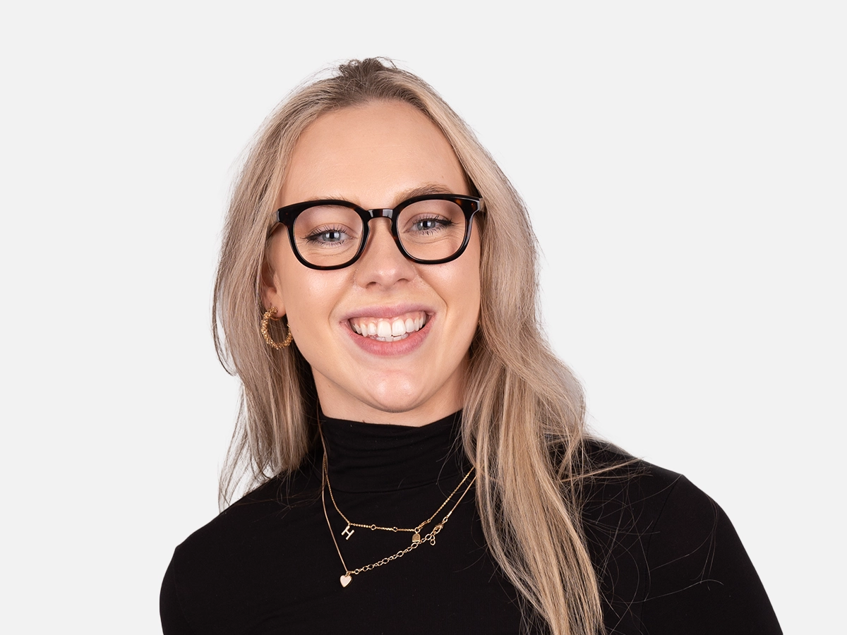 Square Tortoise Shell Glasses- 51