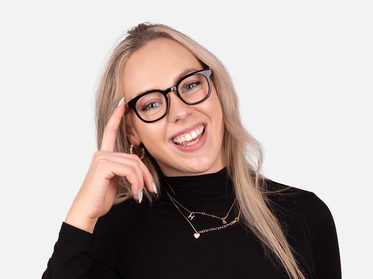 Square Tortoise Shell Glasses- 54